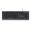 Tastiera Integrale Trust Basic - Tasti silenziosi - USB - Nero