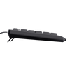 Tastiera Integrale Trust Basic - Tasti silenziosi - USB - Nero