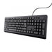 Tastiera Integrale Trust Basic - Tasti silenziosi - USB - Nero