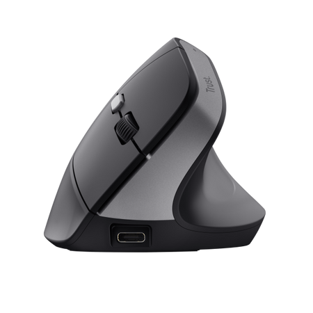 Mouse wireless Ergonomico Trust Bayo II - Mano destra - Verticale - RF Wireless - Ottico - 2400 DPI