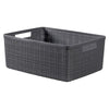 Cesta Curver K245713 JUTE Medium Grigio