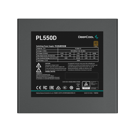 ALIM. DEEPCOOL 550W BRONZE 80 P. ATX 3.0