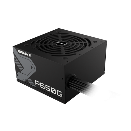 GIGABYTE GP-P650G alimentatore per computer 650 W 20+4 pin ATX ATX Nero (GIGABYTE 650W GOLD STANDARD P650G-UK)