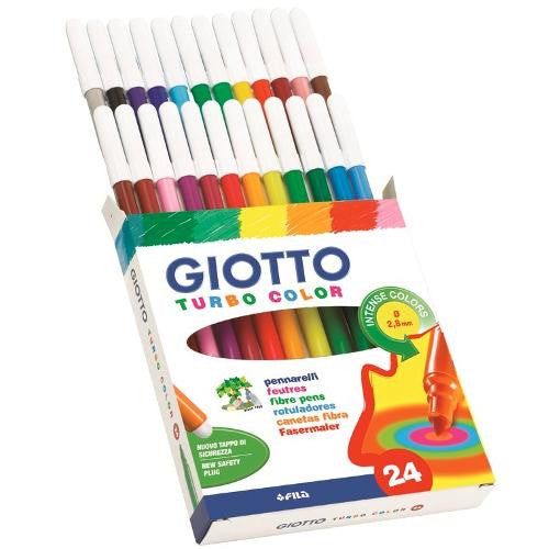 Pennarelli disegno GIOTTO Turbocolor Colori assortiti