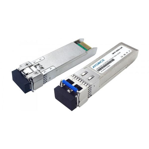 ATGBICS SFP-10/25G-LR-C modulo del ricetrasmettitore di rete Fibra ottica 25000 Mbit/s SFP28 1310 nm (Cisco compatible Transceiver SFP28 10/25GBase-LR [1310nm, SMF, 10km, LC, DOM])