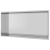 Nicchia doccia incasso 60x30 prondità 8cm inox spazzolato GLAMOUR