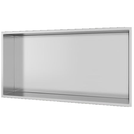 Nicchia doccia incasso 60x30 prondità 8cm inox spazzolato GLAMOUR