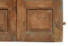 Biscottini Porta portone in legno massello e ferro da interno o da esterno vecchia e antica medievale scorrevole
