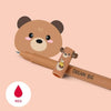 Legami, Penna Gel Cancellabile, Inchiostro Rosso, Tema Teddy Bear