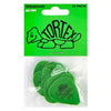 Plettri Dunlop 418P 88 TORTEX Standard Verde