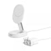 Belkin WIA008MYWH Caricabatterie per dispositivi mobili Cuffie, Smartphone Bianco AC Carica wireless Ricarica rapida Interno (BOOST CHARGE PRO CONVERTIBLE - QI2 15W CHARGING STAND W/PSU WH)