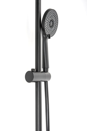 Asta saliscendi NERA con doccetta multifunzione ERMES