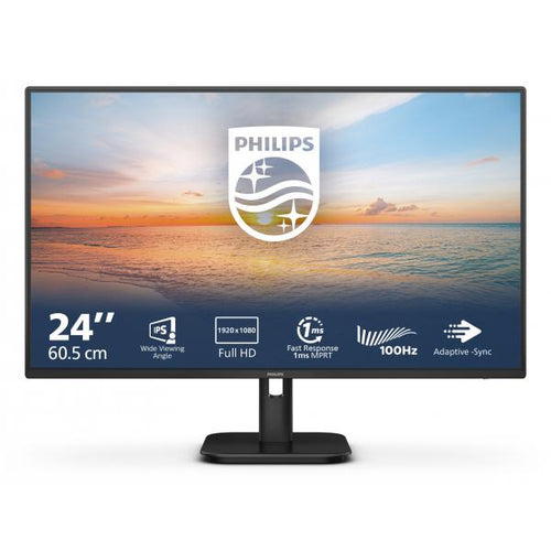 PHILIPS 24E1N1100A - MONITOR 24 FHD - MULTIMEDIALE - 100Hz - VGA + HDMI