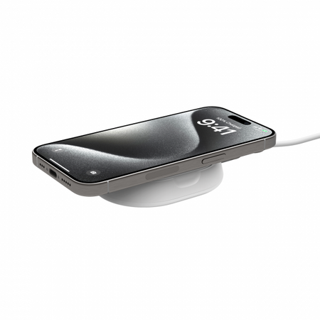 Belkin SUPPORTO RICARICA WIRELESS QI2 15W + ALIMENTATORE (Belkin BoostCharge Pro tr?dl?s opladni)