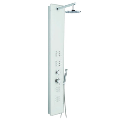 Colonna Doccia Multifunzione in Vetro Temperato CRYSTAL