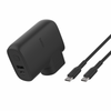 Belkin CARICABATTERIA DA MURO E DA VIAGGIO 25W + 5K PB (HYBRID WALLCHARGER 25W +5K POWERBANK)
