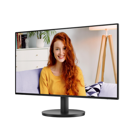 Monitor Aoc 27B3HA2 - Display 27 pollici LED IPS - 16:9 - 1920x1080 Full-HD - Cornice Ultrastretta - 1ms Mprt - Vga, Hdmi - 100Hz - Multimediale 2.0W x2 - Vesa - Nero