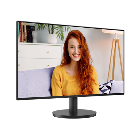 Monitor Aoc 27B3HA2 - Display 27 pollici LED IPS - 16:9 - 1920x1080 Full-HD - Cornice Ultrastretta - 1ms Mprt - Vga, Hdmi - 100Hz - Multimediale 2.0W x2 - Vesa - Nero