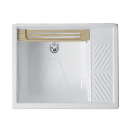 Lavatoio Colavene Lindo Max Con Cesto 70X50 Con Tavola Lavapanni In Legno
