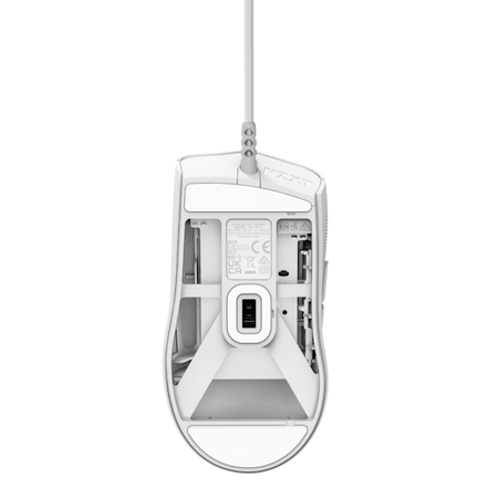 NZXT Lift 2 Ergo mouse Gaming Mano destra USB tipo A Ottico 26000 DPI (NZXT LIFT 2 ERGO MOUSE WHITE)