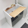 Lavatoio Colavene Lindo Max Con Cesto 70X50 Con Tavola Lavapanni In Legno