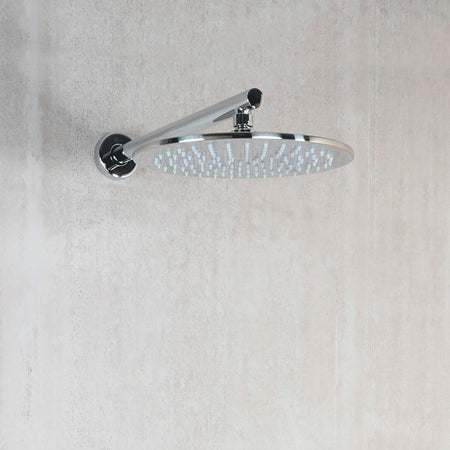 Soffione Doccia Rotondo Cromato ø 20 in Acciaio Inox SEVEN