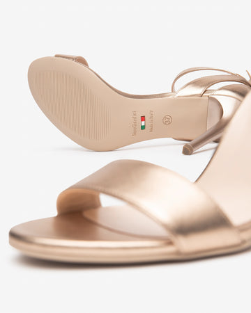 Nero Giardini sandali donna laminato col. sandalo E513170DE434