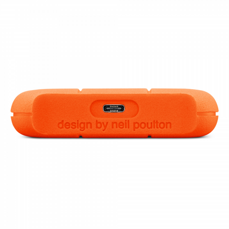 LaCie Rugged Mini disco rigido esterno 1 TB USB tipo-C 3.2 Gen 1 (3.1 Gen 1) Arancione