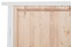 Biscottini Biscottini Vetrina Credenza Country legno tiglio bianco anticato 68x25x130 Made