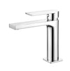 Miscelatore lavabo cromato di design Alpha