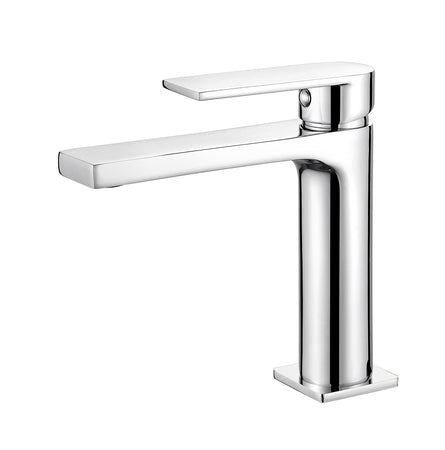 Miscelatore lavabo cromato di design Alpha