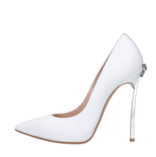 Casadei Scarpe con Tacco Bianco da donna