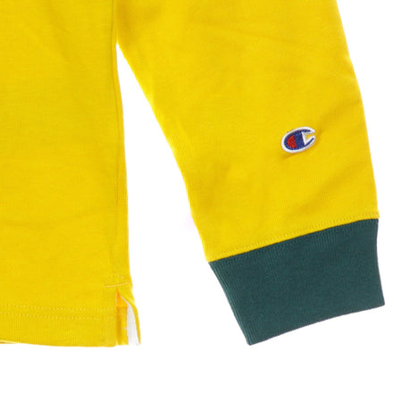CHAMPION Polo Manica Lunga Uomo L/s Polo Yellow/green da uomo