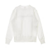 CHAMPION Felpa Girocollo Uomo Reverse Weave Big Logo White da uomo