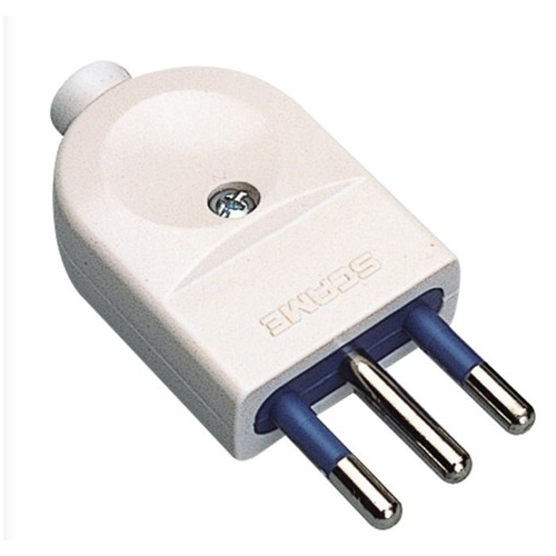 Spina elettrica Poly Pool PP0457 Bianco