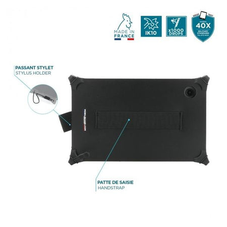 Mobilis 050063 custodia per tablet 22,1 cm [8.7] Cover Nero (RESIST PACK - CASE FOR GALAXY - TAB A9 8.7IN [SM-X110 / SM-X115])