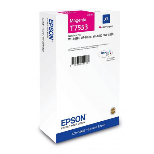 Epson T7553 - 39 ml - XL - Magenta - originale