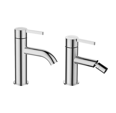 Set miscelatori cromati lavabo e bidet URBAN Risparmio Idrico