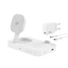 4smarts Qi2 Universale Bianco AC Carica wireless Ricarica rapida Interno (QI2 LADESTATION TRIDENT - WEI)