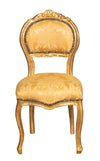 Biscottini Sedia Poltroncina Luigi XVI Biscottini Faggio Intagliato Oro Seduta Imbottita