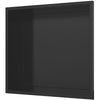 Nicchia da parete 30x30 nero profondità 8cm GLAMOUR