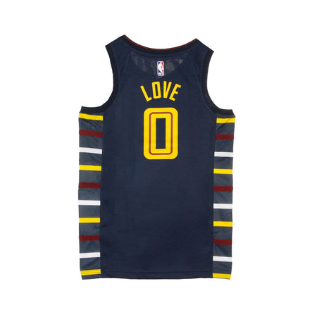 NIKE NBA Canotta Basket Uomo Nba Swingman Jersey City Edition No 0 Kevin Love Clecav College Navy da uomo