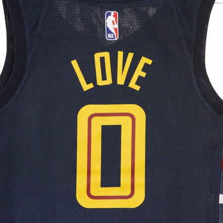 NIKE NBA Canotta Basket Uomo Nba Swingman Jersey City Edition No 0 Kevin Love Clecav College Navy da uomo