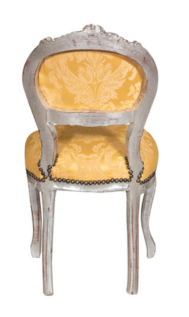 Biscottini SEDIA STILE FRANCESE LUIGI XVI IN LEGNO MASSELLO DI FAGGIO poltroncina XVI,