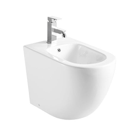 Coppia sanitari wc e bidet rimless scarico ciclonico MOON