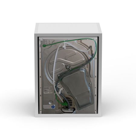 Mobile coprilavatrice in resina con sportelli per interni e esterni