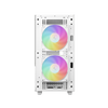 DEEPCOOL CASE MICRO ATX CH360 WHITE 2*140+1*120mm ARGB FAN