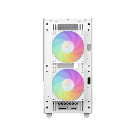 DEEPCOOL CASE MICRO ATX CH360 WHITE 2*140+1*120mm ARGB FAN