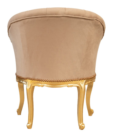 Biscottini Biscottini Poltrona Sedia Luigi XVI Faggio Intagliata Imbottita Shabby 68x67x82