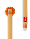 Legami, Penna Gel Cancellabile, Inchiostro Arancione, Tema Lion